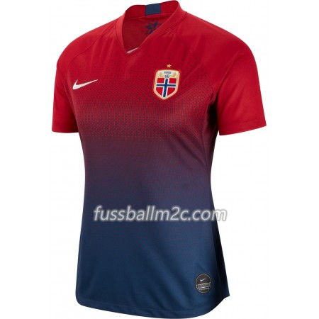 Fußballtrikots Norwegen Heim Trikotsatz Frauen-Weltmeisterschaft 2019 Fußballtrikots Norwegen Heim Trikotsatz Frauen-Weltmeisterschaft 2019